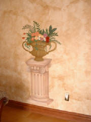 Unique Technique custom painting  interior design  Custom Moulding Tile Backsplashes Creative Concrete  Faux Finishes  Bellagio Tuscany  suede/leather faux old village plaster  shadow boxes  chair rail  cabinet refinishing  colorwashing  stripes/strie ceiling medallions  accent walls  stunning ceiling murals/trompe l"oile antiquing/tea staining
