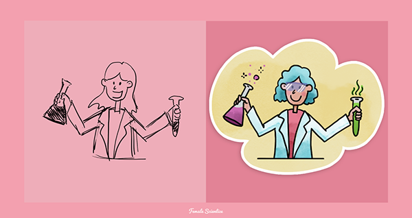 Science Stickers Pack