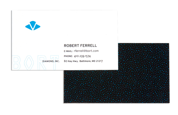 diamond  diamonds cyan sandpaper tools OCR raw letterhead business card envelope pattern