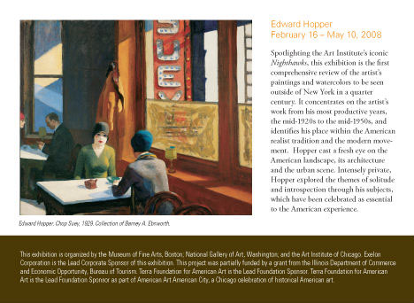 art institute hopper chicago membership