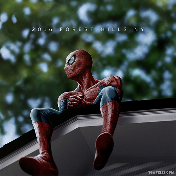 Spider-man / J. Cole Hip Hop Variant