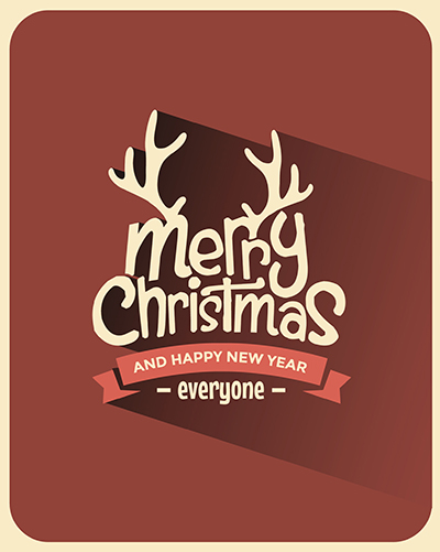 vector words sign xmas December new year poster merry greeting Holiday Christmas Tree  season gift christmas card