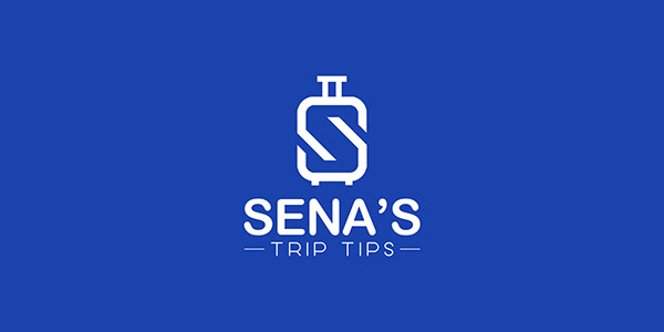 Sena's Trip Tips Logo Design