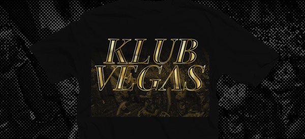 Logo Design club nightclub party gold black Las Vegas identity