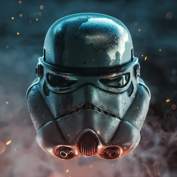 CGI Stormtrooper Helmet