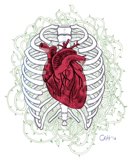 ILLUSTRATION  gif illustrated gif animation  animated heart heart heartbeat heart gif Drawing  Digital Art 