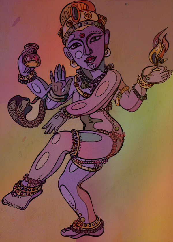 Hindu Deities Gonesh  Kali Shiva