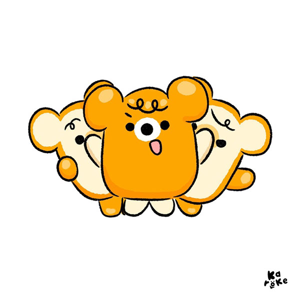 Teddy Bread (Mii Pan)