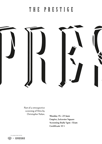 monotype D&AD typographic poster design movie films retrospective