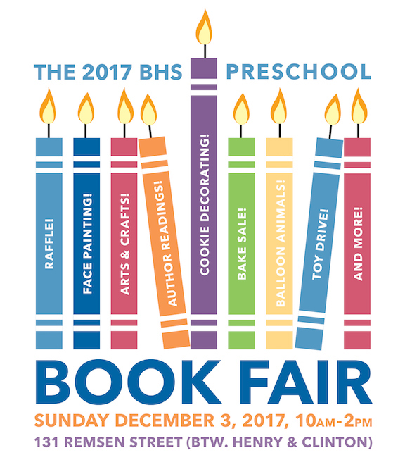 Preschool Book Fair books menorah hanukkah candles Synagogue holidays chanukah