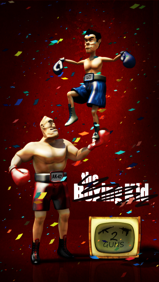3d animation comic funny Boxing Character fight chess