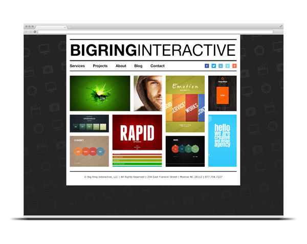 Big Ring Interactive Web front-end