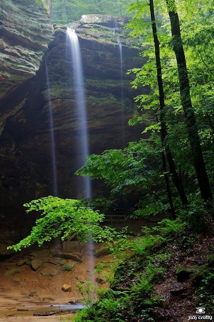 ohio photographer Nature Landscape fine art jim crotty Dayton Ohio photographer green spring beauty calm photos Renewal peaceful hocking hills Clifton Gorge