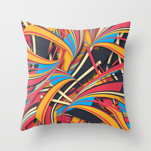 abstract colorful Colourful  swirl energetic twisted Fun bold Positive