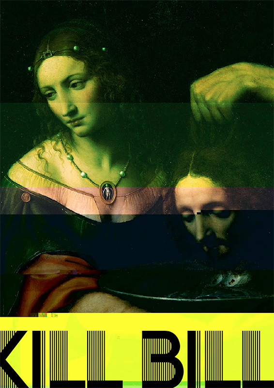 movie Cinema poster design post modernism modernism futuristic Glitch glitch art digital Classic Paintings Renaissance REMIX modern