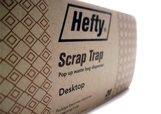 sustainable packaging Sustainable Hefty environmental design recyclable minimalist design Consumer Items product redesign