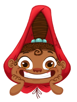 fairytale Character design  children illustration digital illustration editorial children's book Digital Art  bedtime story Little Red Riding Hood