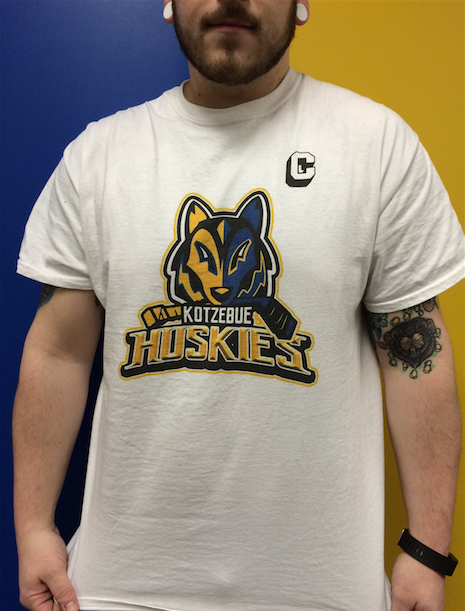 shirts logos kotzebue Alaska cheer team lion husky