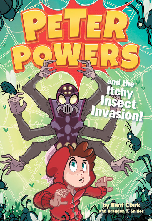 peter powers comics Super Hero kid's books children's literature bugs Insects book books book pages