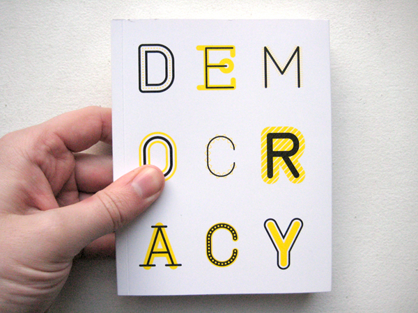 Create democracy Abstain definition submission Exhibition  vote poster graphic Effektive studio glasgow UK Greig anderson