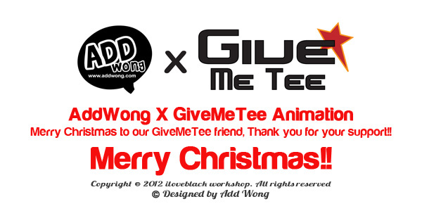 iloveblack  addwong  GiveMeTee design 3D 2D