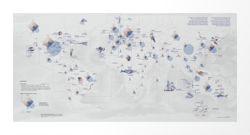 cartography map dataviz DATAVISUALIZATION watercolor drawings infographics flight SKY worldmap texture