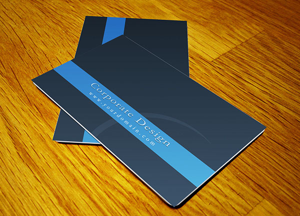 business card corporate design