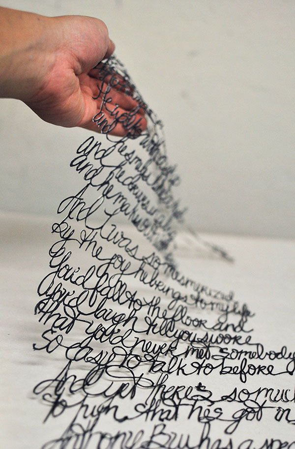 cutpaper cut-paper font handwriting Lyrics Memory