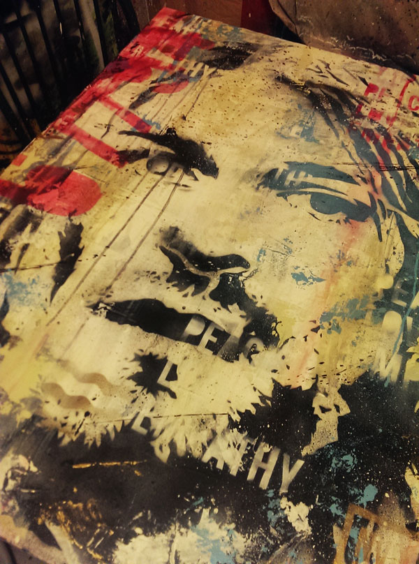 nirvana kurtcobain cobain grunge art acrylic blackandwhite stencil neverlookingback