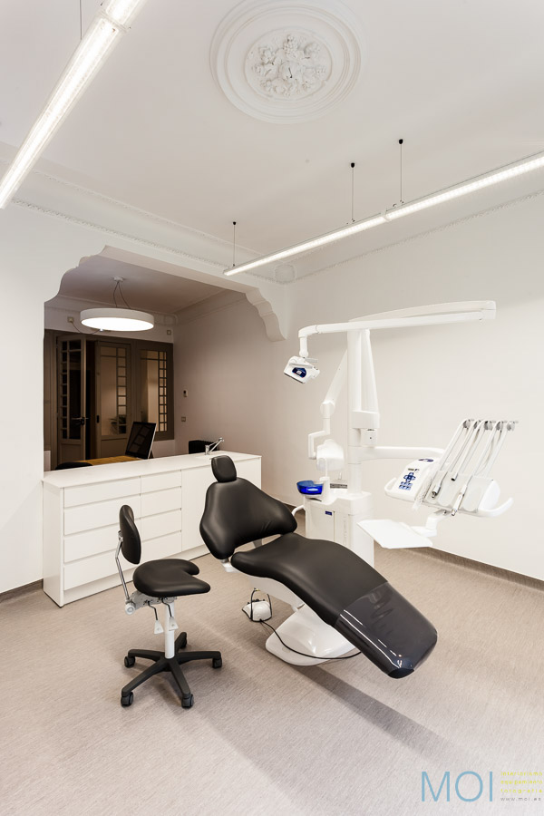clinica clinic abascal dental Interiorismo moi