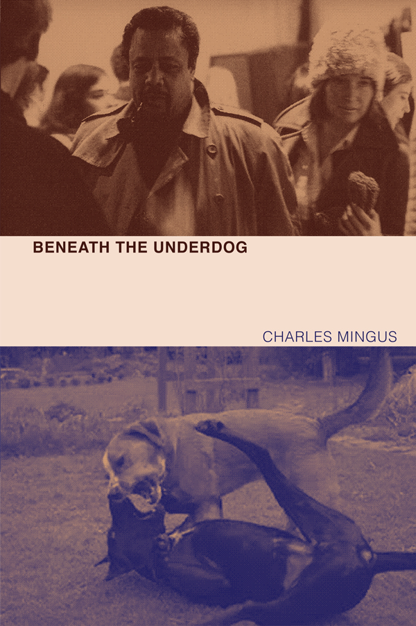 charles mingus Beneath the Underdog Andrea Herstowski jazz book jacket Autobiography watts blaxsploitation