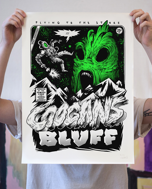 Coogans Bluff - Flying To The Stars (Shirt / Poster)