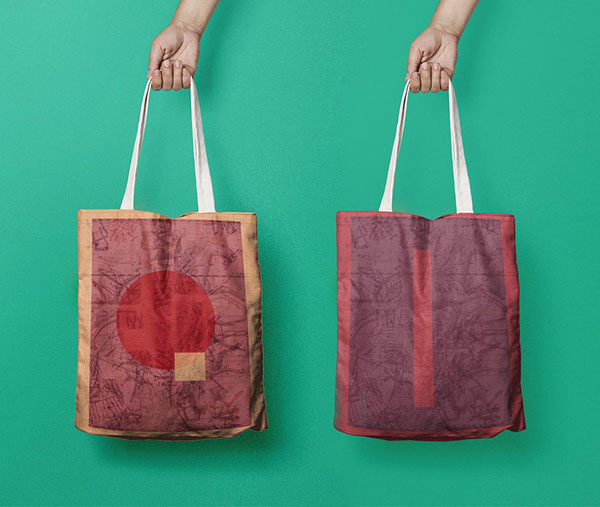 Tote bag designs on Behance