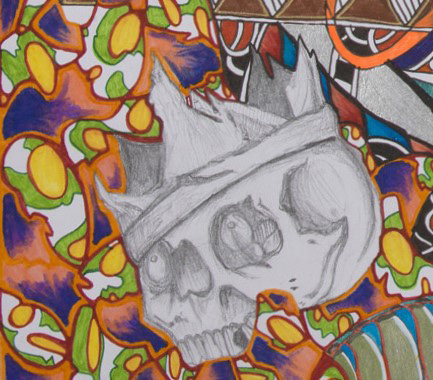 apstract art artwork colorful Drawing  psychodelic trippy