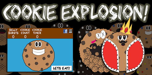 Mobile app Livecode Cookie Explosion Game