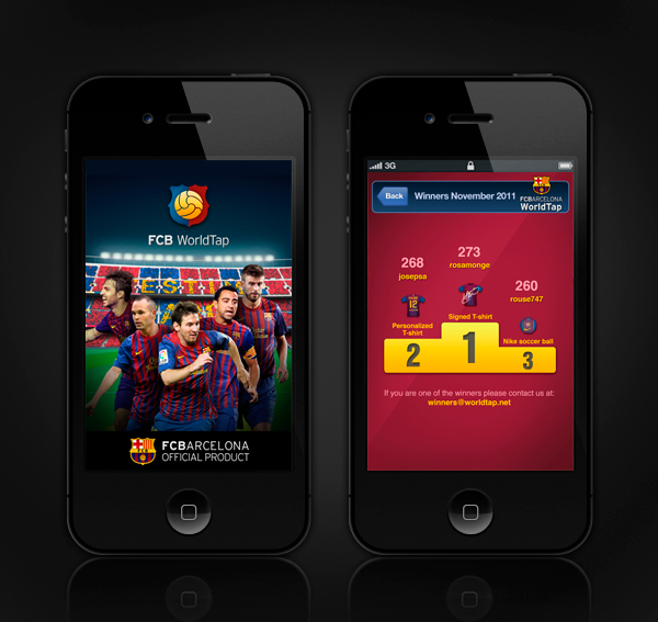 FCB WorldTap FC Barcelona WorldTap iphone Barca barcelona iPhone Game