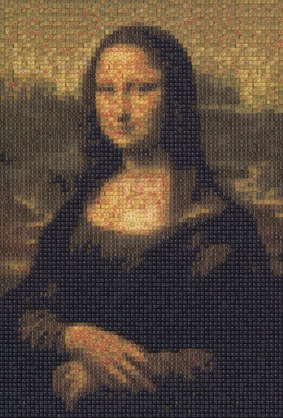 Gioconda Project art  art exhibition artist Blog Creativity Initiative leonardo da vinci Mona Lisa la gioconda Project twitter experiment creative