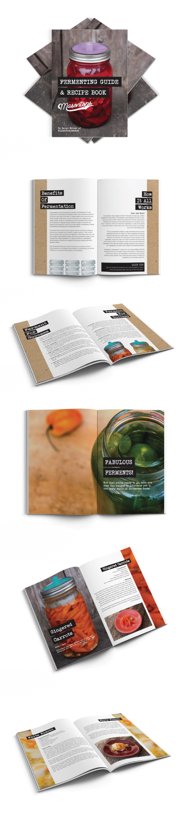 mason jar fermenting Guide recipe book how to