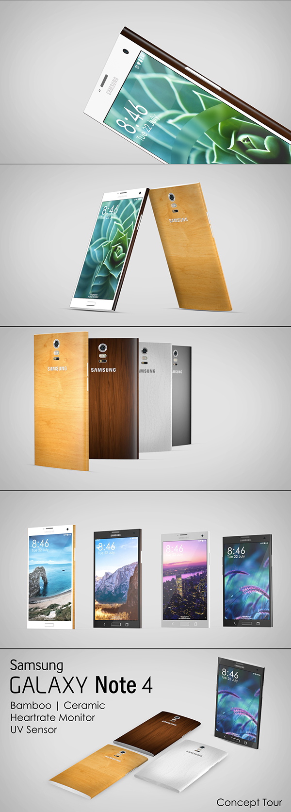 Samsung galaxy Note 4 concept design