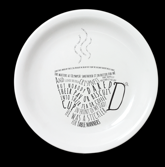 dishoom ceramics  design dishoom plates ILLUSTRATION  London Ogilvy One plates pr print typography  