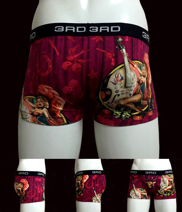 underwear boxer brief print pattern