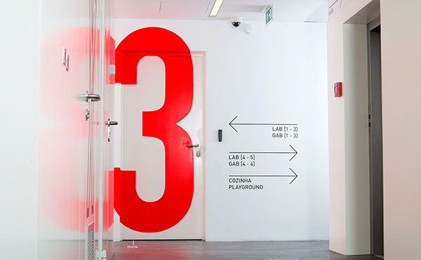 Signage and Wayfinding for Innovation Center