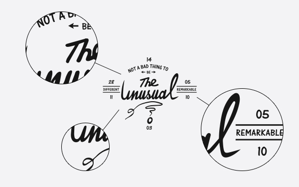 logo vector type design handwriting