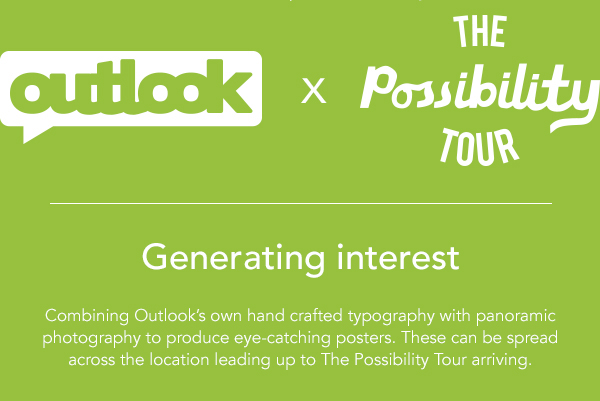 Branding - Outlook & The Possibility Tour
