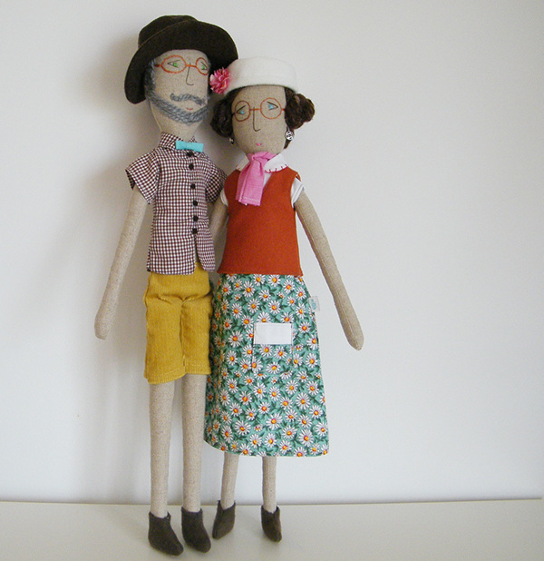 handmade dolls Custom toys fabrics