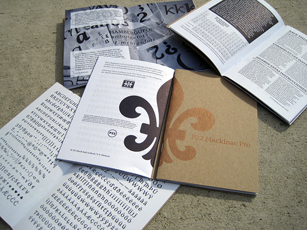 type specimens booklets chapbooks letterpress