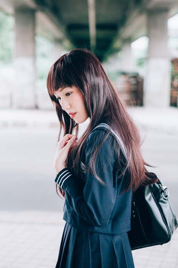 Adobe Portfolio Cosplay cute japanese girl japanese school girl Photography  concept korean