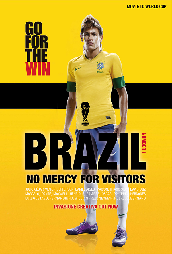 football soccer FIFA world cup Brazil calcio invasione creativa Italy japan Portugal nerd movie cult kill bill pulp fiction