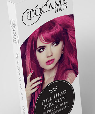 package hair beauty Hair extensions box design