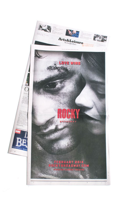 Rocky poster theater  Musical